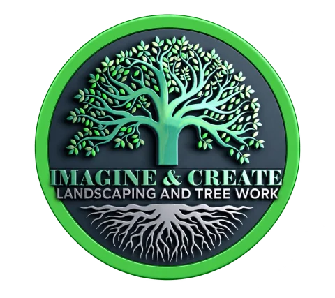 Imagine and Create Landscaping and Tree Work logo
